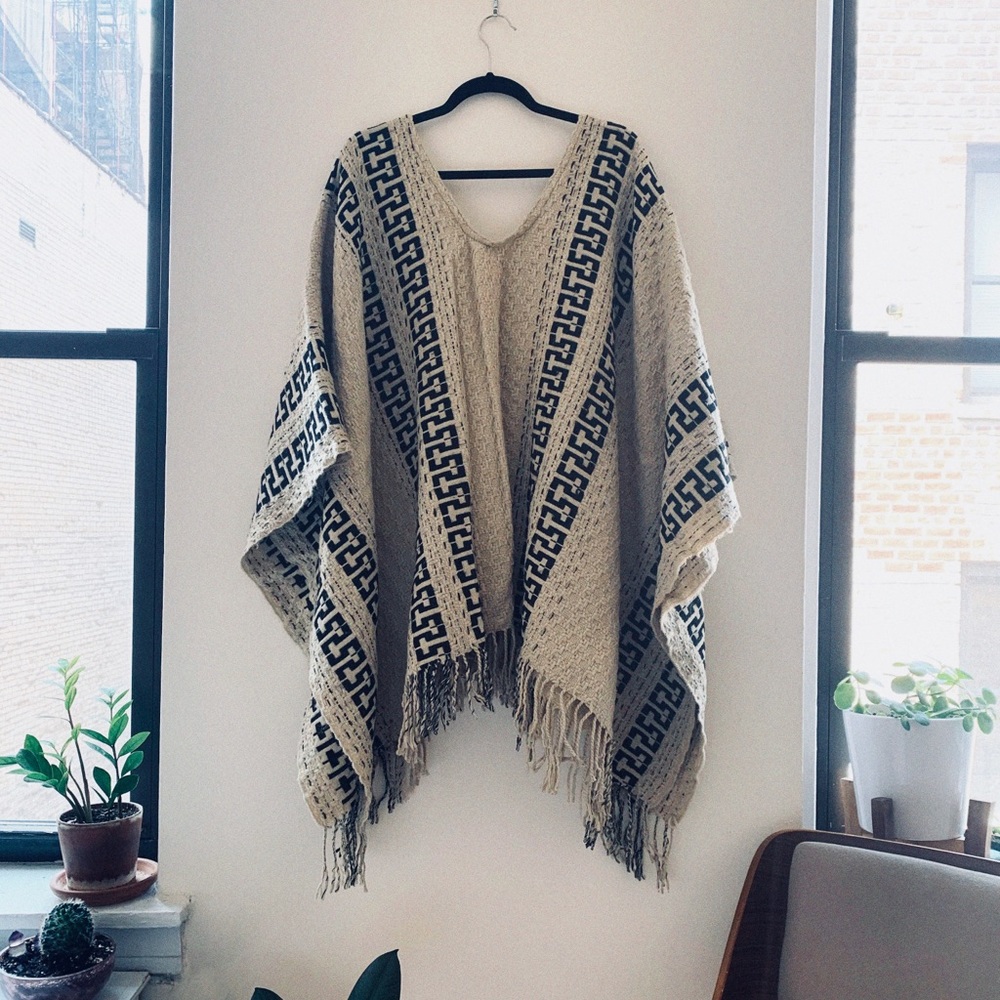 Free people poncho